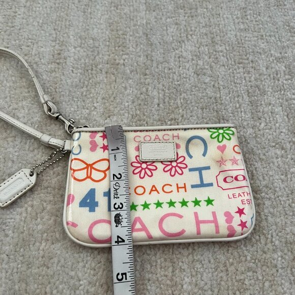 Vintage Y2K Fairy Coach Poppy Wristlet Mini Bag - Picture 5 of 10